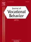JOURNAL OF VOCATIONAL BEHAVIOR雜志封面